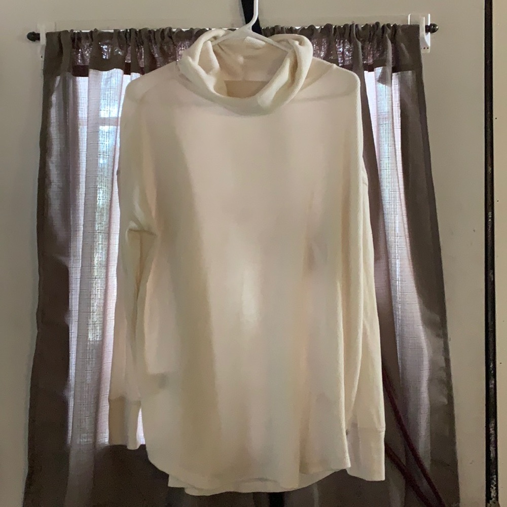 Cream thermal long sleeve